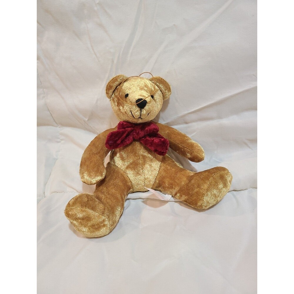 Russ Razzles Gold Bear Plush